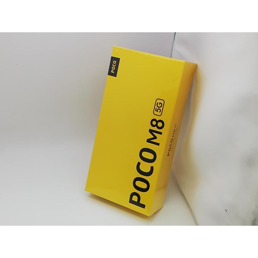 未使用】Xiaomi 国内版 【SIMフリー】 POCO M8 5G ブラック 8GB 256GB