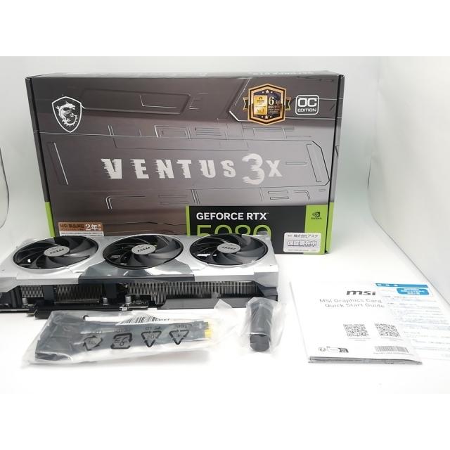 中古】MSI GeForce RTX 5080 16G VENTUS 3X OC RTX5080/16GB(GDDR7