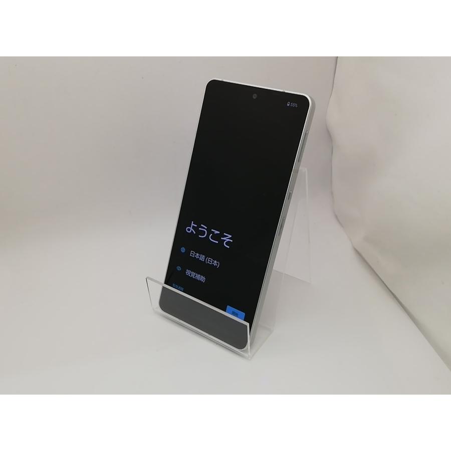 中古】SHARP OCN 【SIMフリー】 AQUOS Sense6 シルバー 4GB 64GB SH
