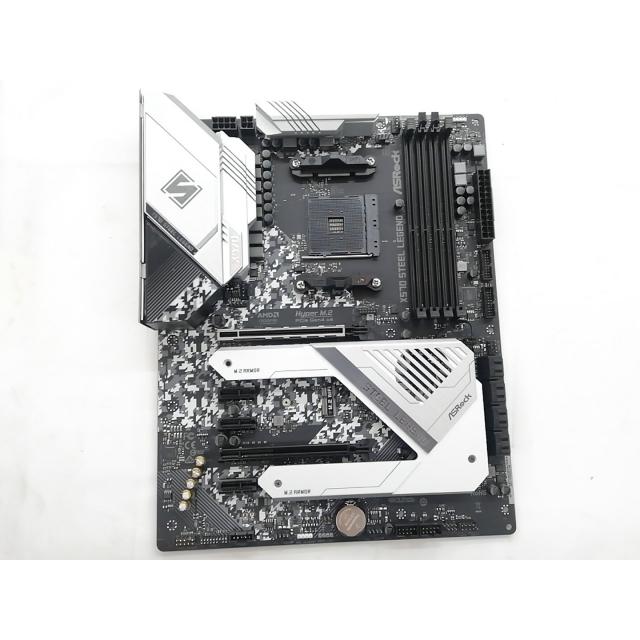 中古】ASRock X570 Steel Legend X570/AM4/ATX【秋葉3号】保証期間1