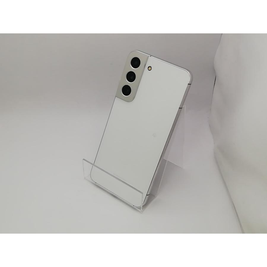中古】SAMSUNG au 【SIMフリー】 Galaxy S22 ファントムホワイト 8GB