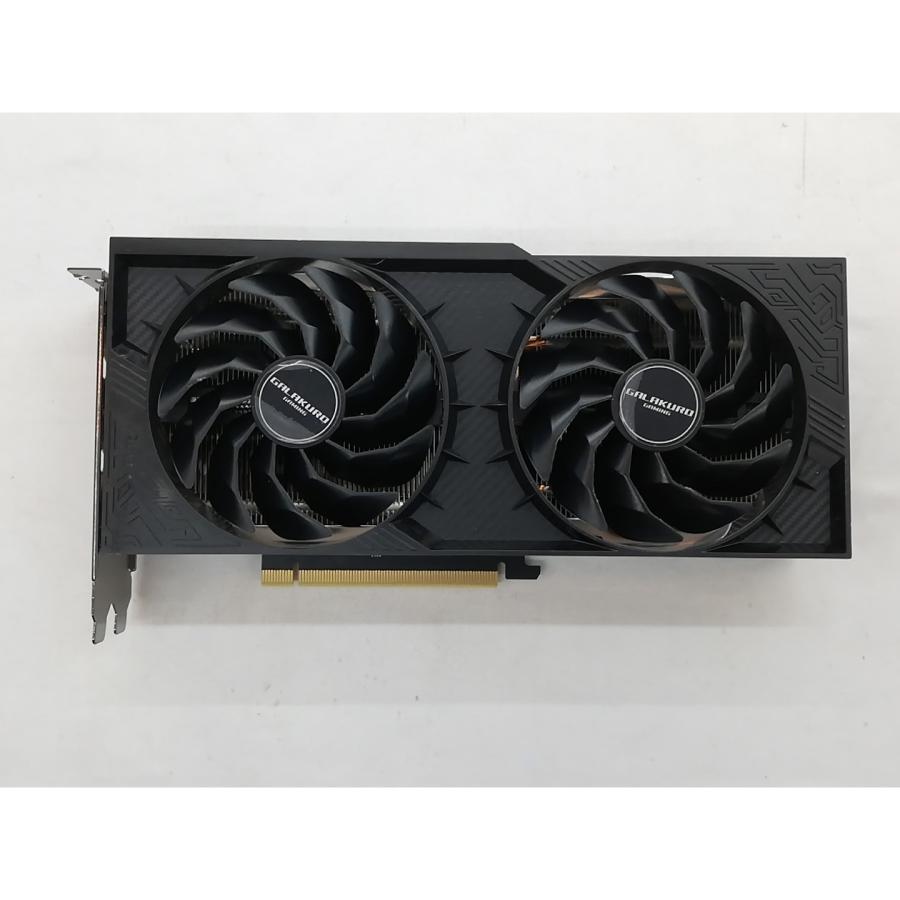 中古】玄人志向 GALAKURO GAMING GG-RTX4070-E12GB/DF RTX4070/12GB