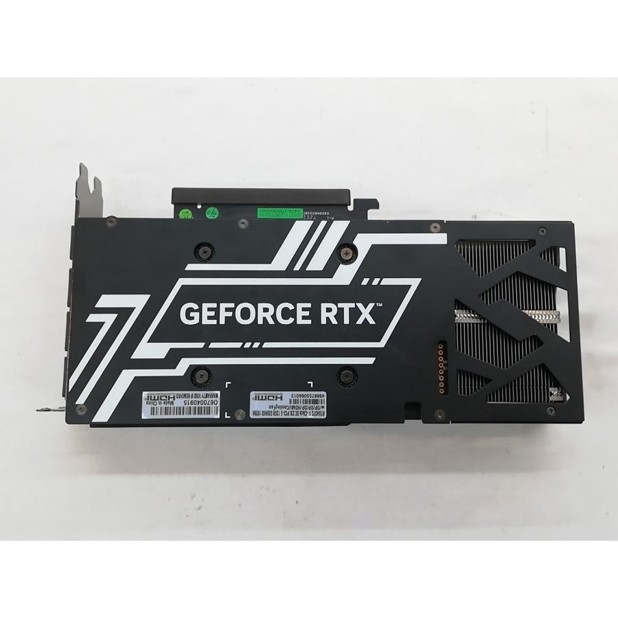 中古】玄人志向 GALAKURO GAMING GG-RTX4070-E12GB/DF RTX4070/12GB