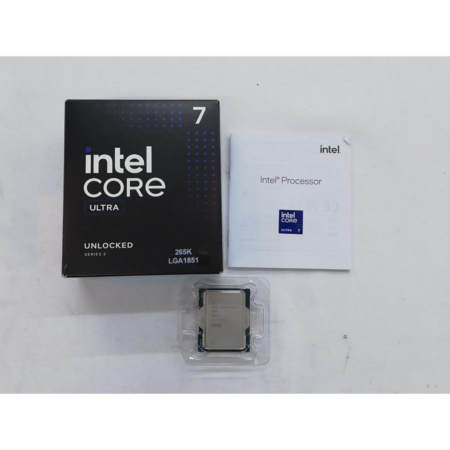 中古】Intel Core Ultra 7 265K(3.9GHz) Box LGA1851/20C(P:8C/E:12C