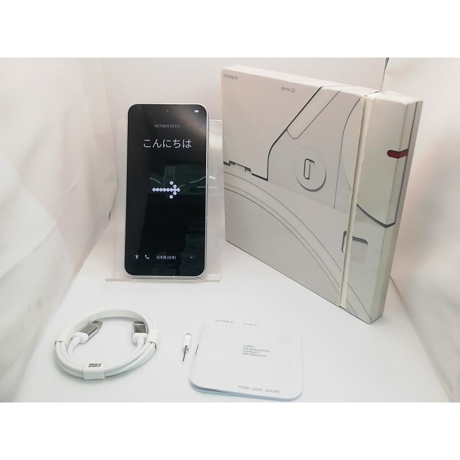 中古】NOTHING 国内版 【SIMフリー】 Nothing Phone (2) 12GB 256GB