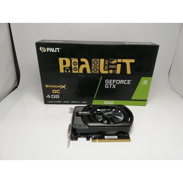 中古】Palit Palit GTX1650 STORMX OC 4G GDDR5(NE51650S06G1-1170F