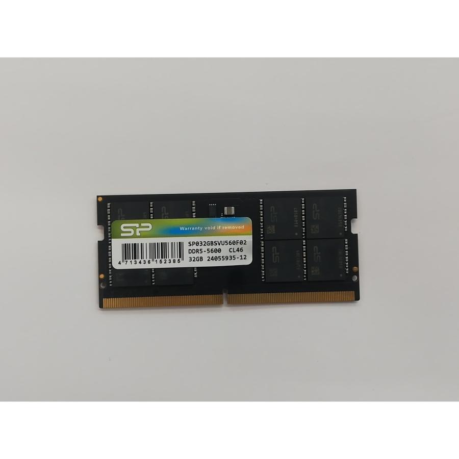 中古】262PIN SODIMM 32GB DDR5-5600(PC5-44800)【ノートPC用】【秋葉3
