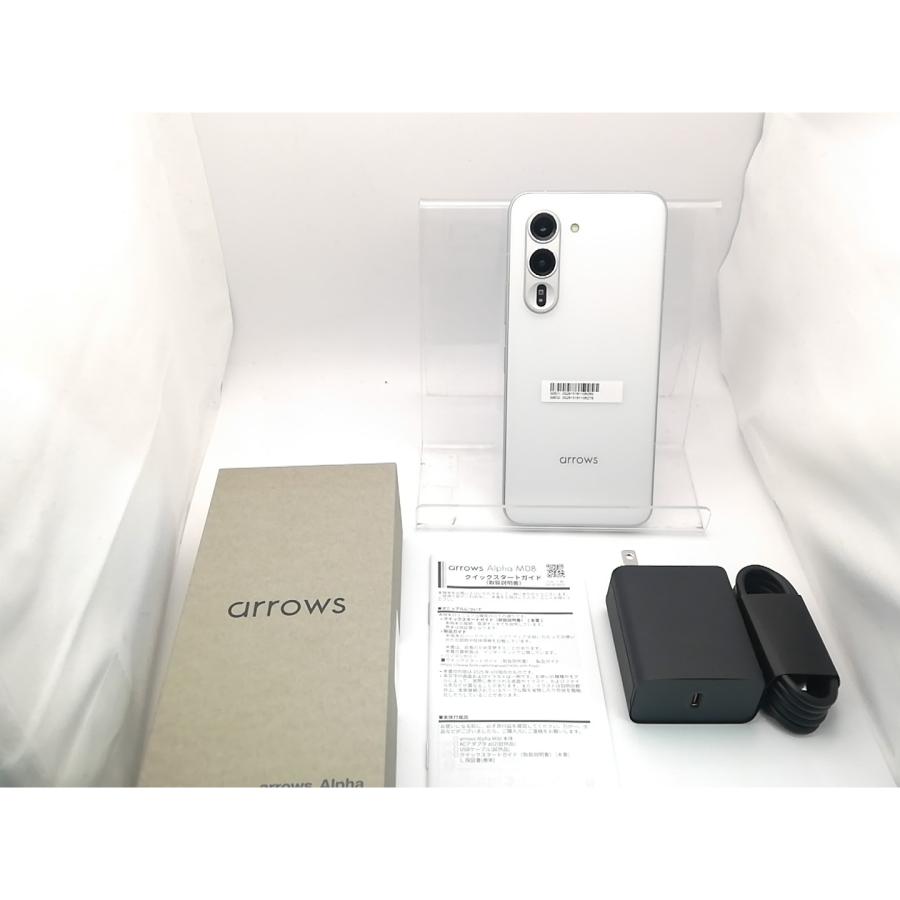 中古】FCNT 国内版 【SIMフリー】 arrows Alpha ホワイト 12GB 512GB