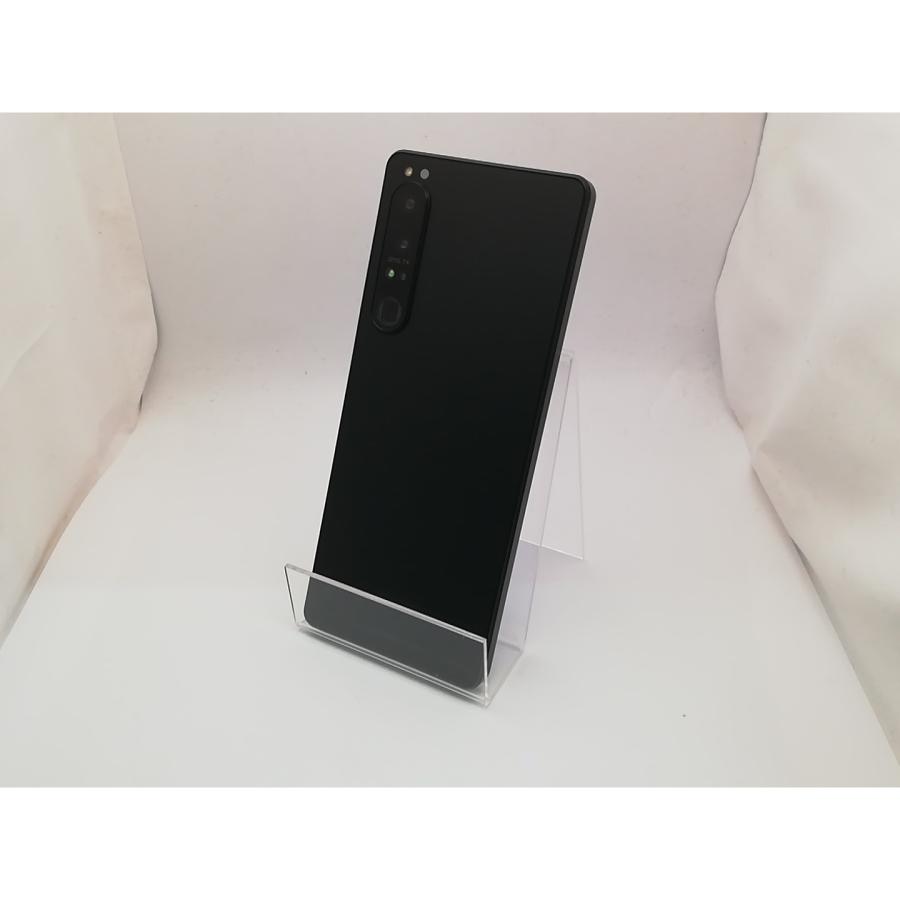 中古】SONY docomo 【SIMフリー】 Xperia 1 IV ブラック 12GB 256GB SO