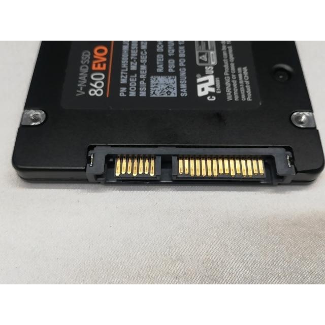 中古】SAMSUNG 860 EVO MZ-76E500B 500GB/SSD/6GbpsSATA【秋葉3号