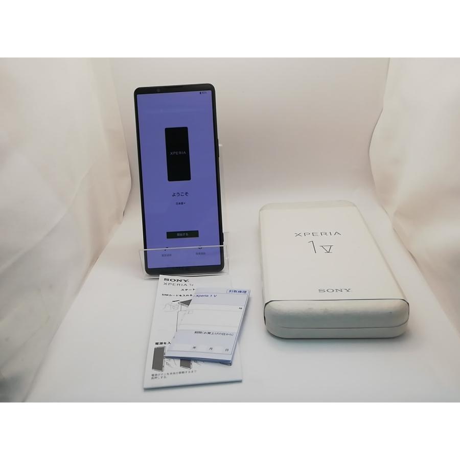 中古】SONY 国内版 【SIMフリー】 Xperia 1 V カーキグリーン 16GB