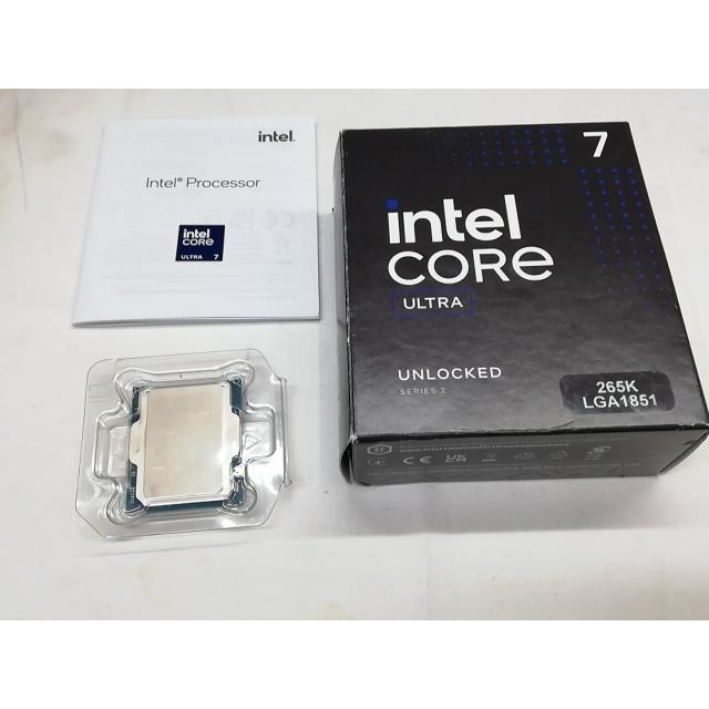 中古】Intel Core Ultra 7 265K(3.9GHz) Box LGA1851/20C(P:8C/E:12C