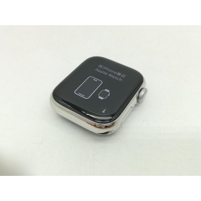 中古】Apple Apple Watch HERMES Series8 41mm Cellular シルバー 