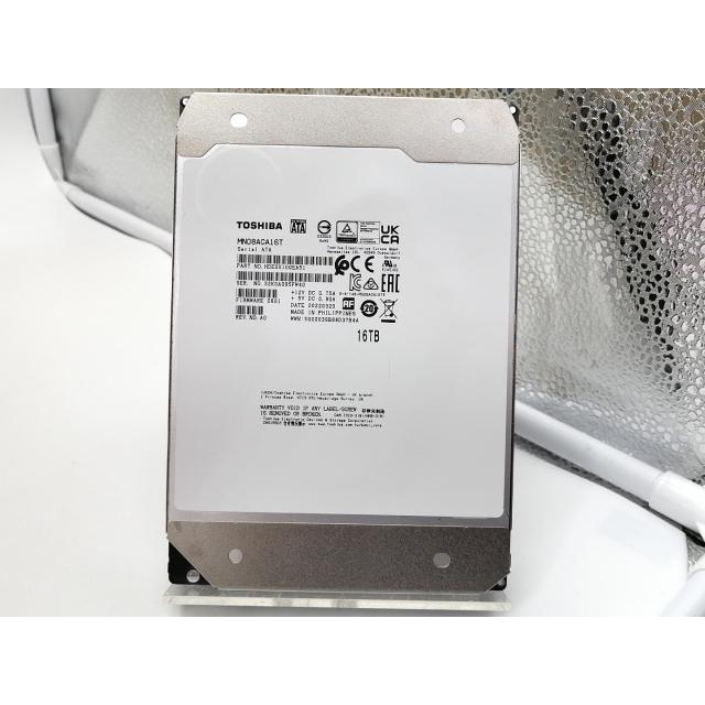 中古】TOSHIBA MN08ACA16T 16TB/7200rpm/512MB/6Gbps【ECセンター