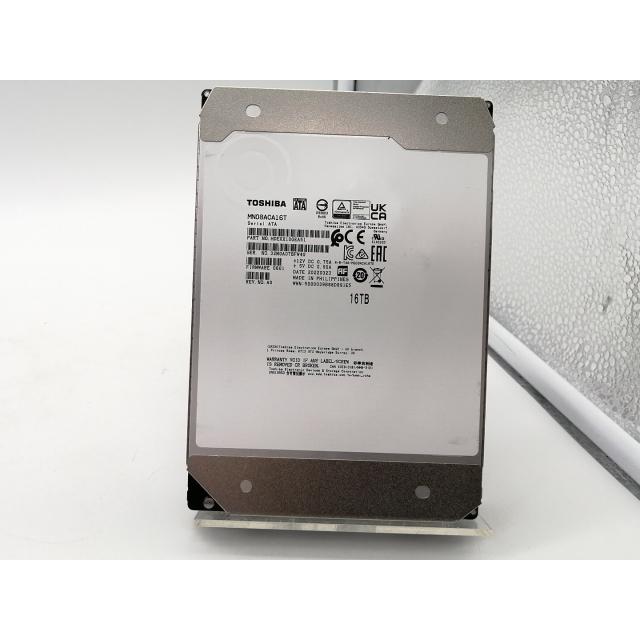中古】TOSHIBA MN08ACA16T 16TB/7200rpm/512MB/6Gbps【川崎】保証期間