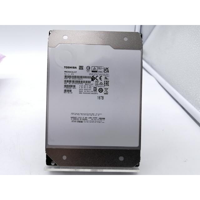 東芝 TOSHIBA MN08ACA16T 16TB HDD 2台セット ① コスパ最高、保証も