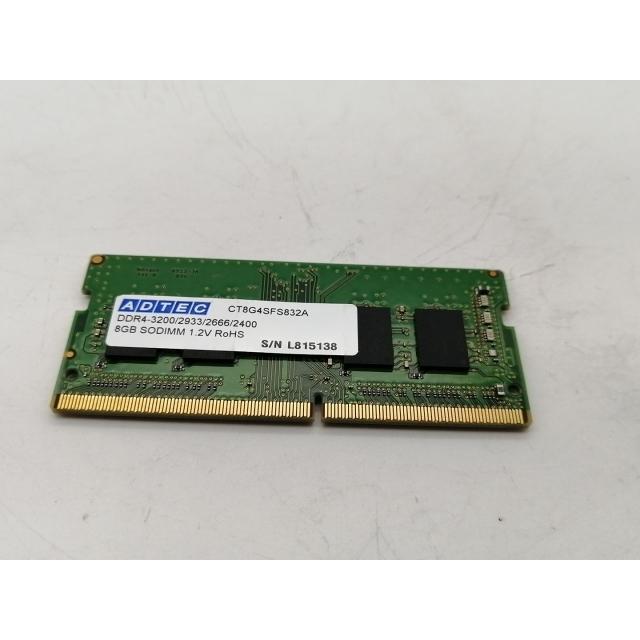 中古】260PIN 8GB DDR4-3200(PC4-25600) SODIMM 【ノートPC用】【博多
