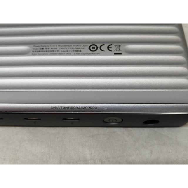 中古】Anker PowerExpand 5-in-1 Thunderbolt 4 Mini Dock A8398【秋葉