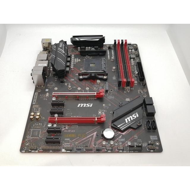 中古】MSI B450 GAMING PLUS MAX B450/AM4/ATX【高崎モントレー】保証