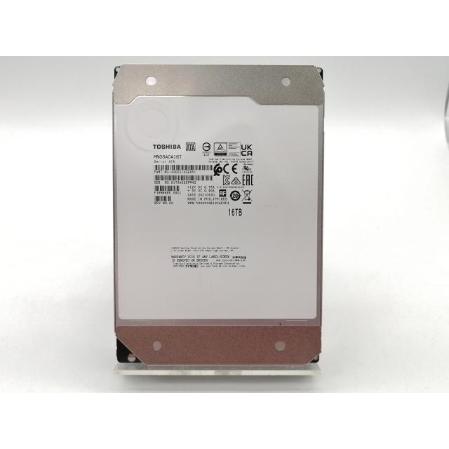 中古】TOSHIBA MN08ACA16T 16TB/7200rpm/512MB/6Gbps【三宮センター