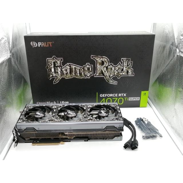【中古】 RTX 4070 Ti SUPER GameRock 16GB 中古】Palit NED47TS019T2-1020Q (GeForce RTX 4070 Ti SUPER GameRock