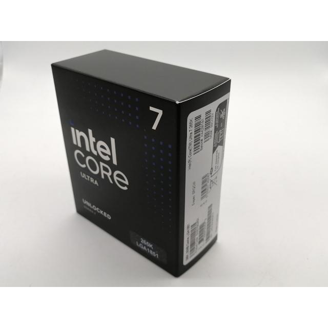 未使用】Intel Core Ultra 7 265K(3.9GHz) Box LGA1851/20C(P:8C/E:12C