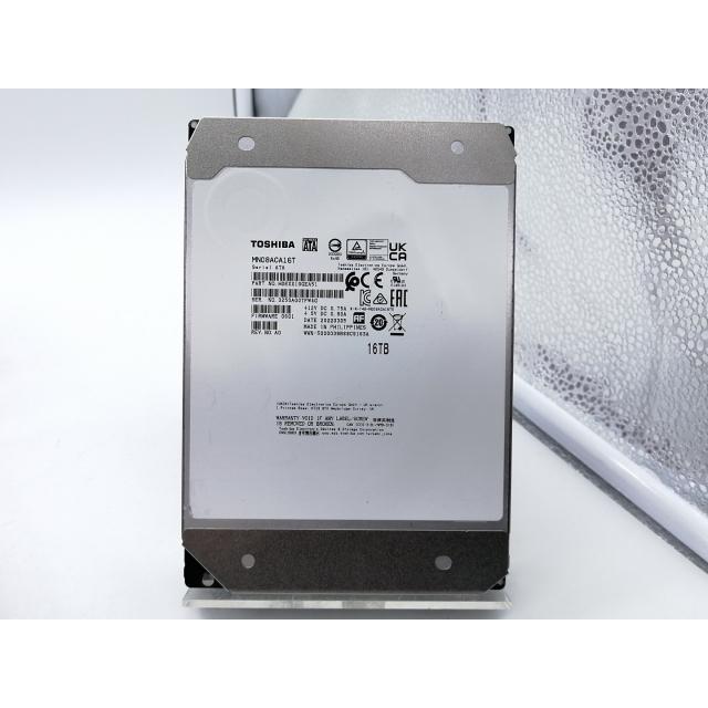 中古】TOSHIBA MN08ACA16T 16TB/7200rpm/512MB/6Gbps【ECセンター