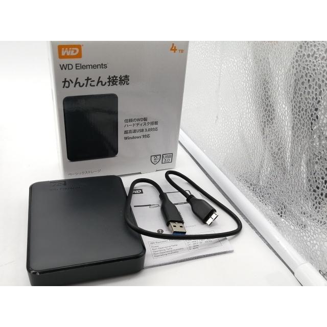 中古】W.D. 【ポータブルHDD】Elements Portable WDBU6Y0040BBK-EA
