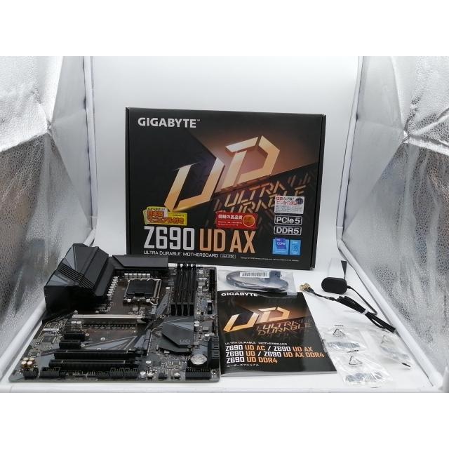 中古】GIGABYTE Z690 UD AX(rev,1.0) Z690(DDR5)/LGA1700/Wi-Fi6(ax)+