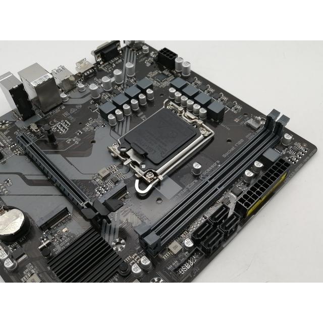 中古】GIGABYTE B760M H DDR4 [Rev.1.0] B760(DDR4)/LGA1700/MicroATX