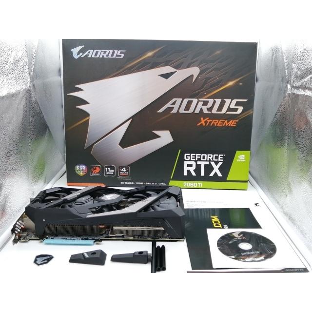 中古】GIGABYTE AORUS GeForce RTX 2080 Ti XTREME 11G（GV-N208TAORUS