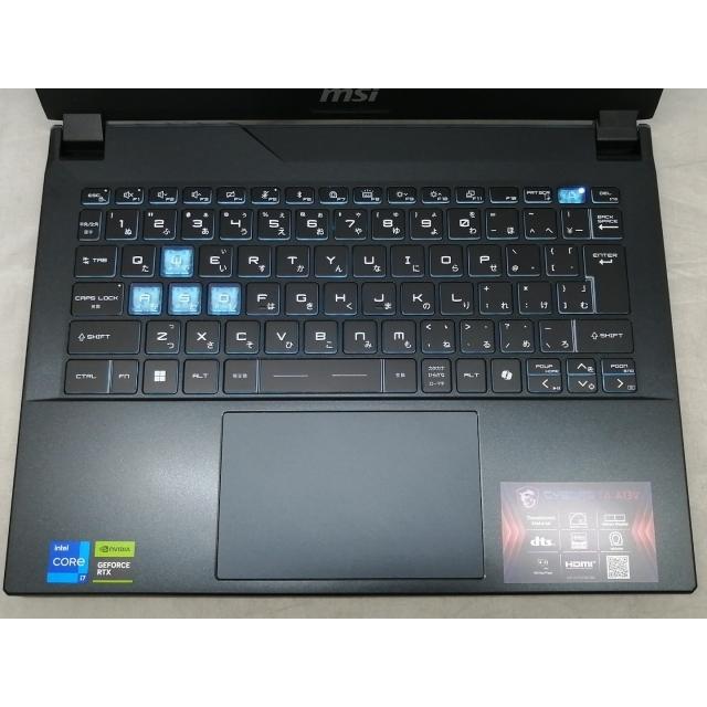 中古】MSI Cyborg 14 A13V Cyborg-14-A13VF-4164JP ブラック