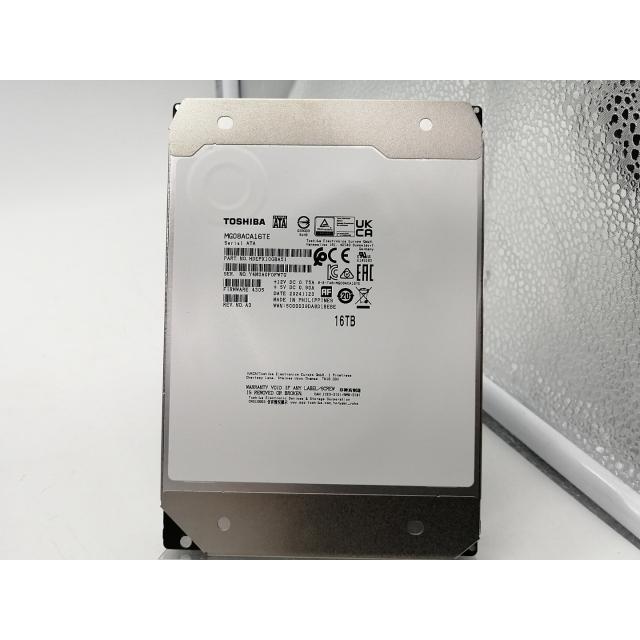 中古】TOSHIBA MG08ACA16TE 16TB/7200rpm/512MB/6Gbps【秋葉2号】保証