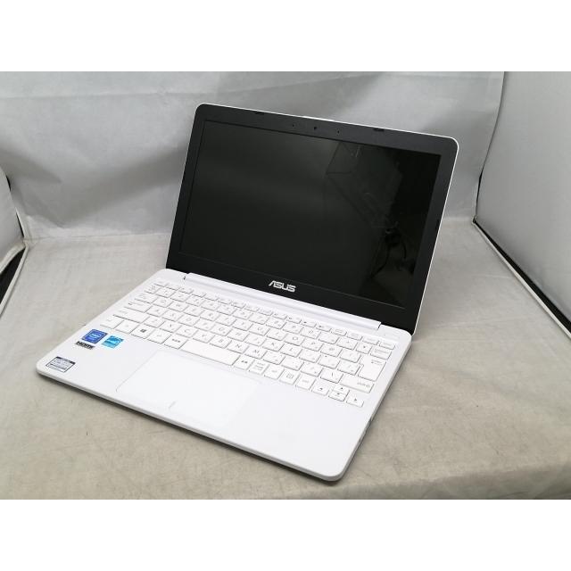 中古】ASUS E203MA E203MA-4000W パールホワイト【Celeron N4000 4G