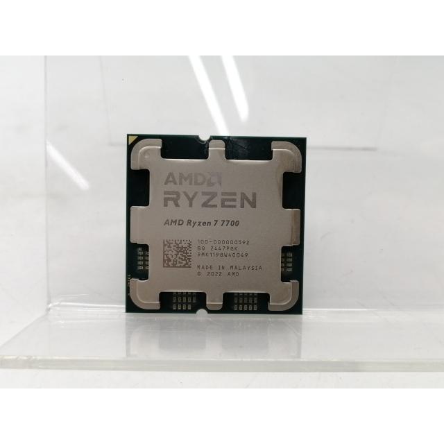 Ryzen7 7700 CPU AM5 中古動作品 中古】AMD Ryzen 7 7700 (3.8GHz/TC:5.3GHz) bulk AM5/8C/16T/L3 32MB