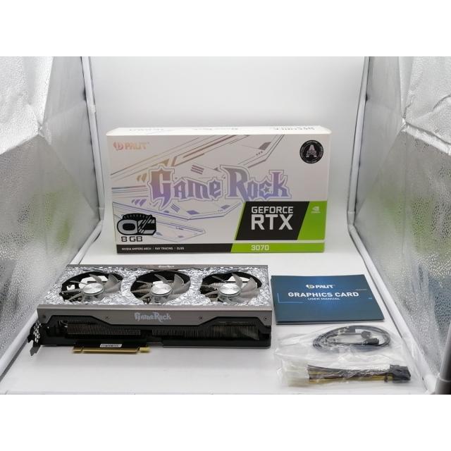 中古】Palit GeForce RTX 3070 GameRock OC 8GB LHR（NE63070H19P2  