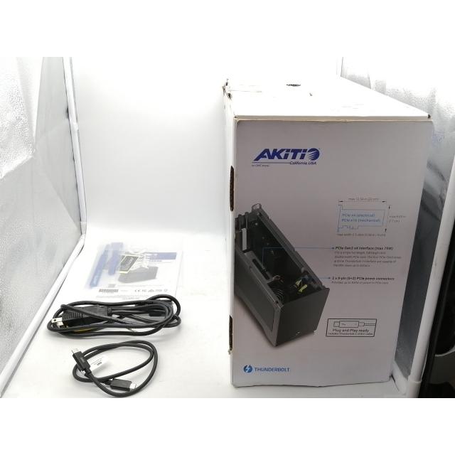 中古】AKiTio Node Titan AKTNPTNT3 650W/Thunderbolt3/eGPU BOX【秋葉