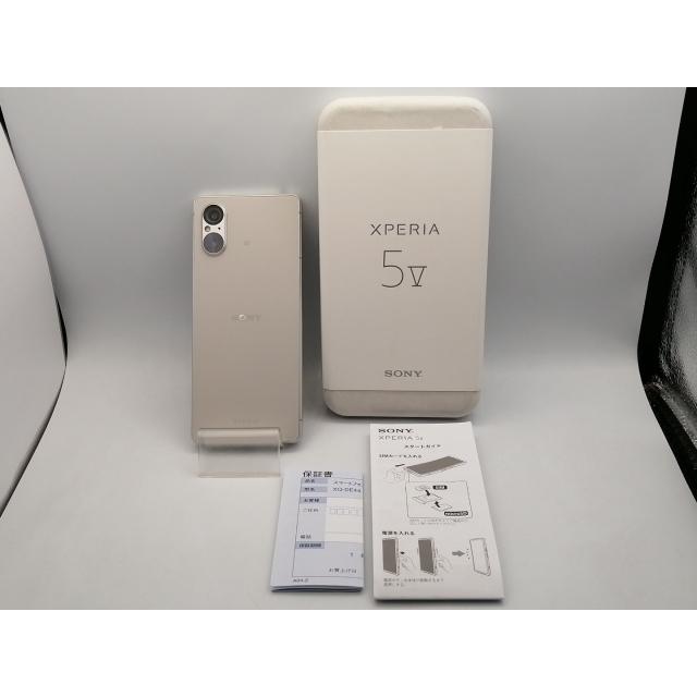 中古】SONY 楽天モバイル 【SIMフリー】 Xperia 5 V プラチナシルバー