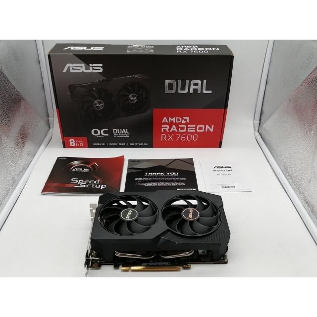 【中古】ASUS DUAL RX7600 O8G V2 ASUS 〔中古〕DUAL-RX7600-O8G-V2（中古保証1ヶ月間） | パソコン工房