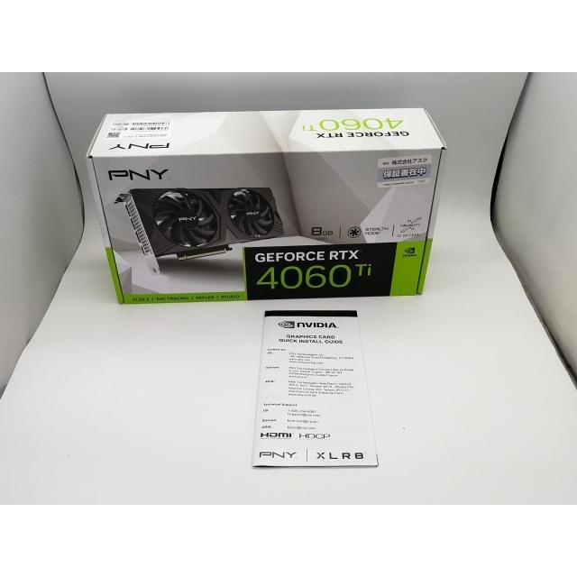 中古】PNY GeForce RTX 4060 Ti 8GB VERTO ダブルファン