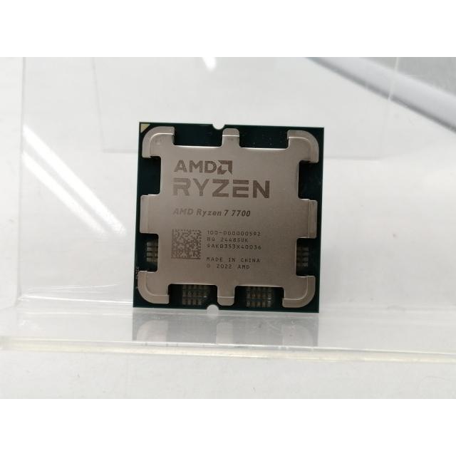中古】AMD Ryzen 7 7700 (3.8GHz/TC:5.3GHz) bulk AM5/8C/16T/L3 32MB