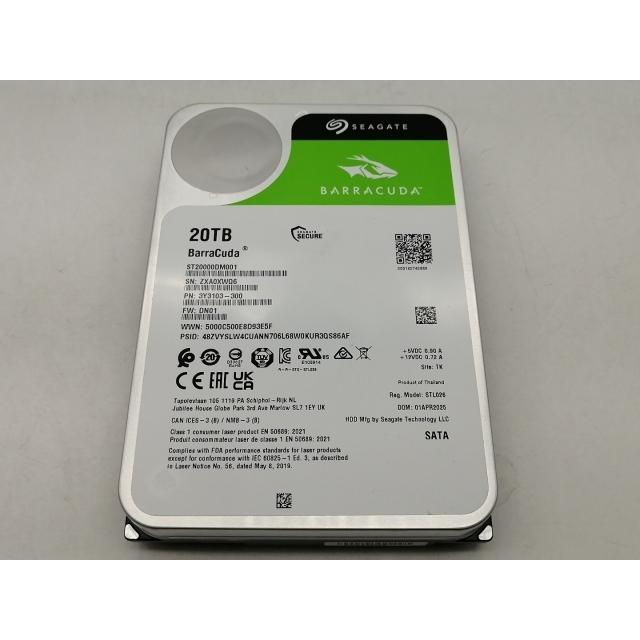 訳あり】Seagate Barracuda 20TB HDD 7200RPM Seagate Barracuda