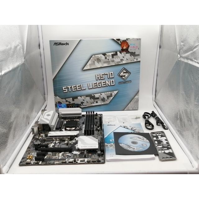 中古】ASRock H570 Steel Legend H570/LGA1200/2.5GbitLAN/ATX【秋葉2