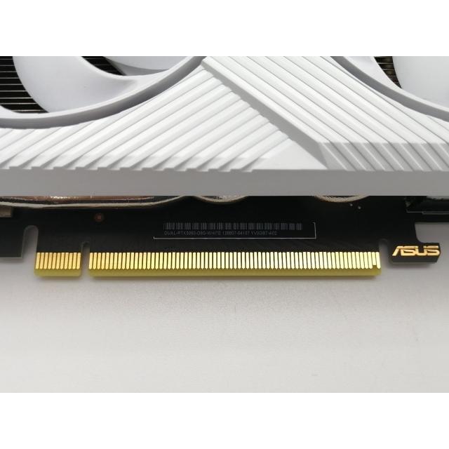 中古】ASUS DUAL-RTX3060-O8G-WHITE RTX3060/8GB(GDDR6)/PCI-E【秋葉2