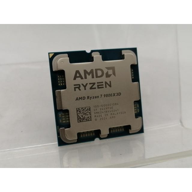 中古】AMD Ryzen 7 9800X3D (4.7GHz/TC:5.2GHz) BOX AM5/8C/16T/L3