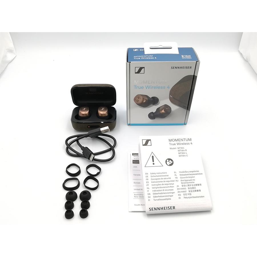 中古】SENNHEISER MOMENTUM True Wireless 4 [Black Copper]【EC