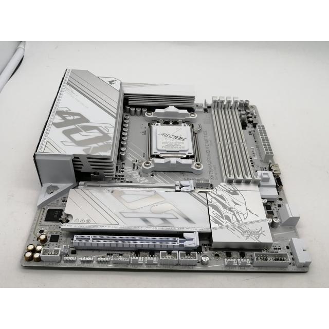 中古】GIGABYTE X870M AORUS ELITE WIFI7 ICE X870/AM5/Micro ATX