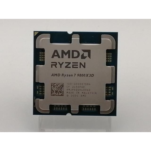 【中古品】 AMD Ryzen 9800X3D 中古】AMD Ryzen 7 9800X3D (4.7GHz/TC:5.2GHz) BOX AM5/8C/16T