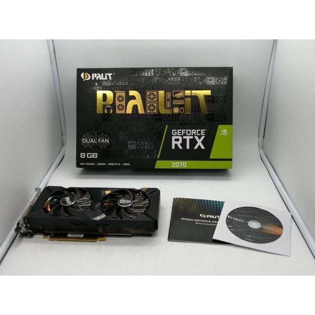 中古】Palit GeForce RTX2070 8GB Dual Ver,2(NE62070015P2-1062A