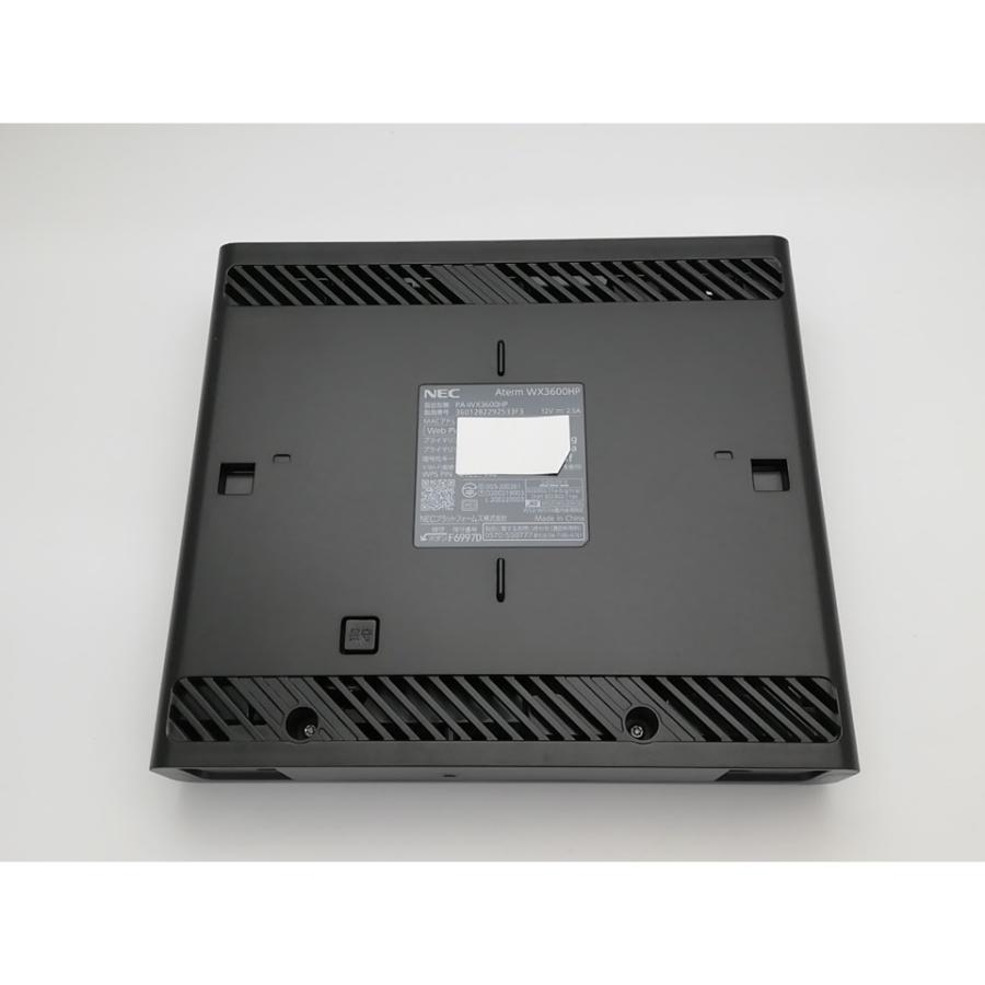 中古】NEC Aterm WX3600HP(PA-WX3600HP) Wi-Fi6(ax)対応無線LAN